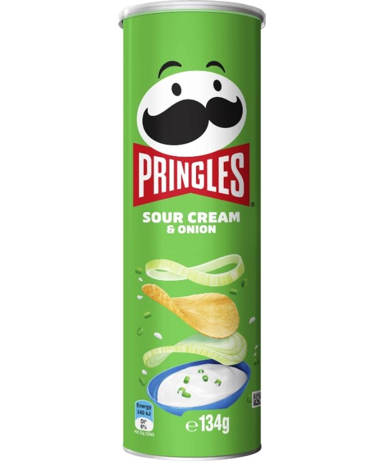 Pringles Sour Cream & Onion 134g