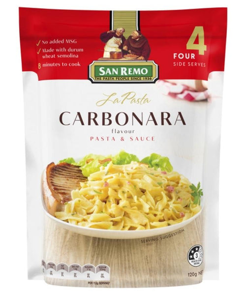 San Remo La Pasta Carbonara 120g